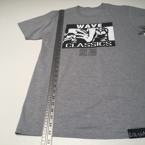 Pink Dolphin Gray Shirt Logo Street Hip Hop Japan - Picture 5 of 8